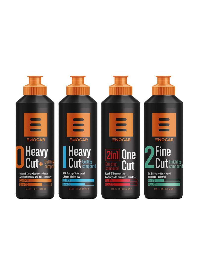 Ewocar Compounds & Polishes Bundle 8.5 oz